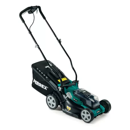 FERREX CLM36-FF9 SOLO 40V 34 cm akkus fűnyíró, vezeték nélküli, 35L fűgyűjtős akkumulátoros fűnyírógép akku és töltő nélkül 