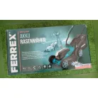 FERREX CLM36-FF9 SOLO 40V 34 cm akkus fűnyíró, vezeték nélküli, 35L fűgyűjtős akkumulátoros fűnyírógép akku és töltő nélkül 