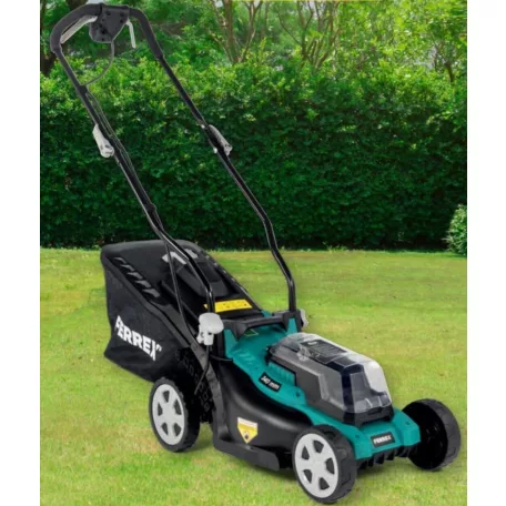FERREX CLM36-FF9 SOLO 40V 34 cm akkus fűnyíró, vezeték nélküli, 35L fűgyűjtős akkumulátoros fűnyírógép akku és töltő nélkül 