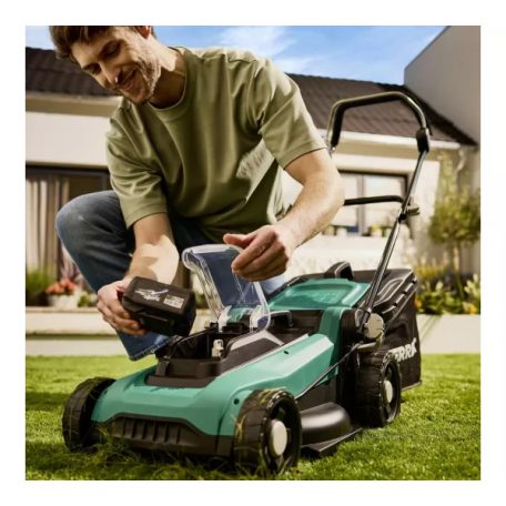 FERREX GDLM 40/36 SOLO 40V 36 cm akkus fűnyíró, vezeték nélküli, 40L fűgyűjtős akkumulátoros fűnyírógép akku és töltő nélkül 