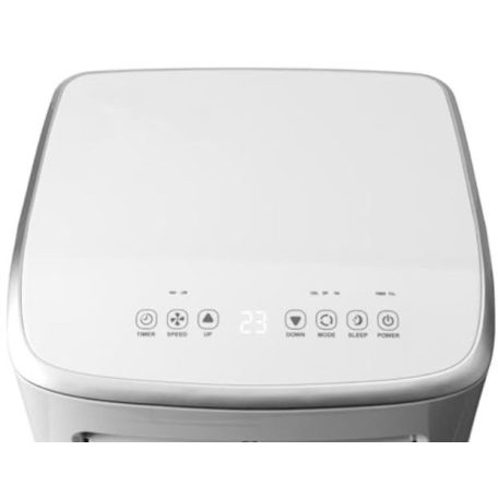 Clatronic CL 3831 mobilklíma, 7000 BTU (2 kW) 792W energiatakarékos mobil klíma, légkondicionáló és páramentesítő 1.5m kivezető csővel és ablak KIT-el