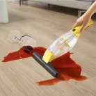 CleanMaxx 02304 akkus 3.7V 10W 1500 mAh elektromos akkumulátoros ablaktisztító készlet teleszkópos nyéllel, kézi / hosszú szárú ablakporszívó