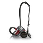 CleanMaxx 14638 / 15403 Cyclonic 800W porzsák nélküli ciklon porszívó, padlóporszívó, fém teleszkópos szívócsővel és padlókefével (bordó- szürke)