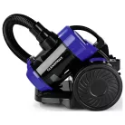 CleanMaxx 19133 Multiciklon 800W porzsák nélküli ciklon porszívó, padlóporszívó, fém teleszkópos szívócsővel és padlókefével (kék)