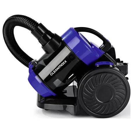 CleanMaxx 19133 Multiciklon 800W porzsák nélküli ciklon porszívó, padlóporszívó, fém teleszkópos szívócsővel és padlókefével (kék)