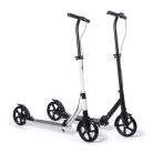 CRANE Street ALU ANS-21-119 összecsukható alumínium roller 20 cm kerekkkel, kézifékkel, és letámasztóval, 100 kg teherbírással