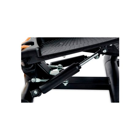 CRANE Fitness Swing Stepper 2 az 1-ben lépcsőzőgép, taposógép (egyenes és oldalra) 100 kg teherbírással, kötelekkel