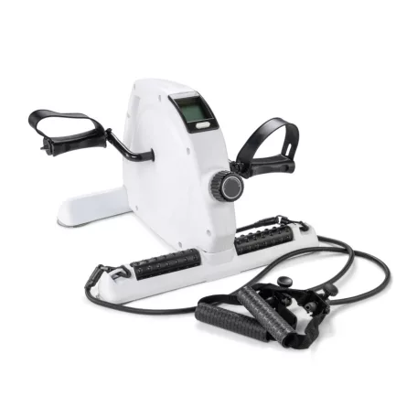 CRANE MiniBike Pro Fitness 2025 kar- és láberősítő mini szobakerékpár 130 kg teherbírással, masszírozó görgővel és fitnesz szalagokkal