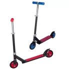 Cup's ALU 120 összecsukható alumínium roller 125 mm PU kerekkkel, 50 kg teherbírással, fekete + színes taposó