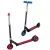 Cup's ALU 120 összecsukható alumínium roller 125 mm PU kerekkkel, 50 kg teherbírással, fekete + színes taposó