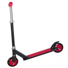 Cup's ALU 120 összecsukható alumínium roller 125 mm PU kerekkkel, 50 kg teherbírással, fekete + színes taposó