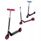 Cup's ALU 120 összecsukható alumínium roller 125 mm PU kerekkkel, 50 kg teherbírással, fekete + színes taposó