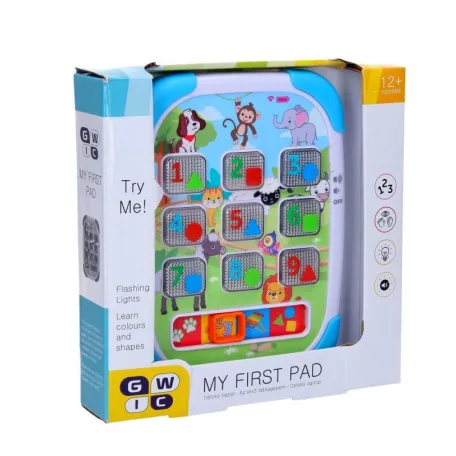 GWIC / Carousel My First Tab (Detsky Tablet) magyarul beszélő és zenélő baby tablet, játék táblagép