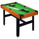 Carromco Orion-XT 122 x 67 x 79 cm biliárd asztal, Pool Table játékasztal golyókkal, dákókkal, háromszöggel (02051)