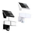 CasaLux NP-SL-2023 LED Solar fényvető, 3.7V 3000 mAh 6500K hidegfehér 900 lumen falra szerelhető, napelemes, szolár LED reflektor mozgásérzékelővel
