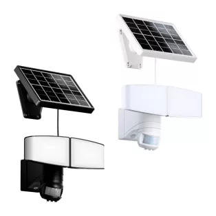   CasaLux NP-SL-2023 LED Solar fényvető, 3.7V 3000 mAh 6500K hidegfehér 900 lumen falra szerelhető, napelemes, szolár LED reflektor mozgásérzékelővel