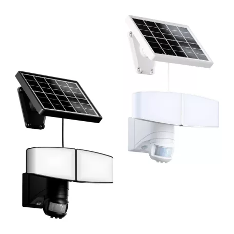 CasaLux NP-SL-2023 LED Solar fényvető, 3.7V 3000 mAh 6500K hidegfehér 900 lumen falra szerelhető, napelemes, szolár LED reflektor mozgásérzékelővel
