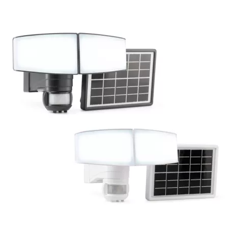 CasaLux NP-SL-2023 LED Solar fényvető, 3.7V 3000 mAh 6500K hidegfehér 900 lumen falra szerelhető, napelemes, szolár LED reflektor mozgásérzékelővel