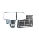 CasaLux NP-SL-2023 LED Solar fényvető, 3.7V 3000 mAh 6500K hidegfehér 900 lumen falra szerelhető, napelemes, szolár LED reflektor mozgásérzékelővel