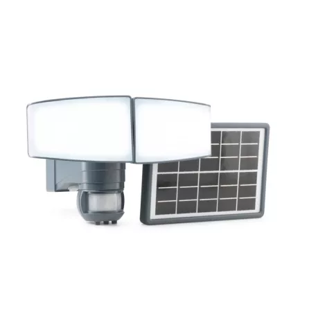 CasaLux NP-SL-2023 LED Solar fényvető, 3.7V 3000 mAh 6500K hidegfehér 900 lumen falra szerelhető, napelemes, szolár LED reflektor mozgásérzékelővel