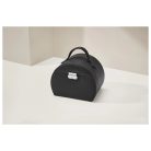 Cien / Esmara Jewellery Box - zárható, bőr hatású prémium ékszertartó doboz vörös plüss béléssel, tükörrel, óratartóval, gyűrűtartóval és kivehető fiókkal