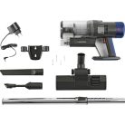 CleanMaxx 120W 22.2V 2000 mAh akkus álló ciklon porszívó, szürke - kék vezeték nélküli, akkumulátoros rúdporszívó (11052/V1, SHAZ)