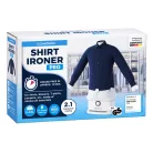 CleanMaxx 11228 Shirt Ironer PRO 1800W 2 az 1-ben elektromos ingvasaló, gőzölős ing- és blúzvasaló, forró levegős póló szárító S-XXL méretig