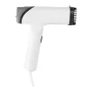   CLEANmaxx 19371 Steam Brush 1200W 2 az 1-ben gőzkefe, összecsukható kézi ruhagőzölő, textilgőzölő kefe feltéttel 130 ml 20 g/perc 