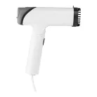 CLEANmaxx 19371 Steam Brush 1200W 2 az 1-ben gőzkefe, összecsukható kézi ruhagőzölő, textilgőzölő kefe feltéttel 130 ml 20 g/perc 
