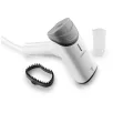   CLEANmaxx 19371 Steam Brush 1200W 2 az 1-ben gőzkefe, összecsukható kézi ruhagőzölő, textilgőzölő kefe feltéttel 130 ml 20 g/perc 