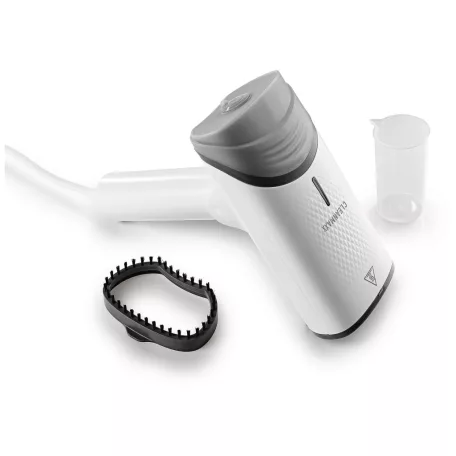 CLEANmaxx 19371 Steam Brush 1200W 2 az 1-ben gőzkefe, összecsukható kézi ruhagőzölő, textilgőzölő kefe feltéttel 130 ml 20 g/perc 