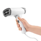 CLEANmaxx 19371 Steam Brush 1200W 2 az 1-ben gőzkefe, összecsukható kézi ruhagőzölő, textilgőzölő kefe feltéttel 130 ml 20 g/perc 