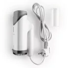 CLEANmaxx 19371 Steam Brush 1200W 2 az 1-ben gőzkefe, összecsukható kézi ruhagőzölő, textilgőzölő kefe feltéttel 130 ml 20 g/perc 