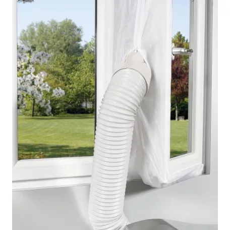 Midea COMFEE Hot Air Stop 400 univerzális ablaktömítés, 400 cm (4 méteres) ablaktakaró mobilklímához, (klíma kivezető szett)