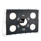 CRANE Sports 240 x 170 x 85 cm 1 db fémvázas, célzófalas focikapu hálóval és levehető célzófallal (célzó ponyvával)