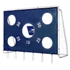 CRANE Sports 240 x 170 x 85 cm 1 db fémvázas, célzófalas focikapu hálóval és levehető célzófallal (célzó ponyvával)