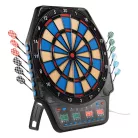 CRANE Aspiria GR-2024 elektromos fali / álló darts tábla 4 db LED kijelzővel, 3 x 4 dart szettel, USB töltőkábellel, 100 pótheggyel