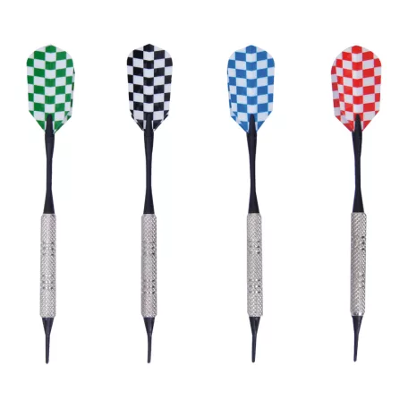 CRANE Aspiria GR-2024 elektromos fali / álló darts tábla 4 db LED kijelzővel, 3 x 4 dart szettel, USB töltőkábellel, 100 pótheggyel