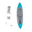   CRANE TR 6.0 / TR 7.0 szürke - kék 310 x 76 cm 2 személyes (kétszemélyes) felfújható kajak - kenu evezővel, 160 kg teherbírással