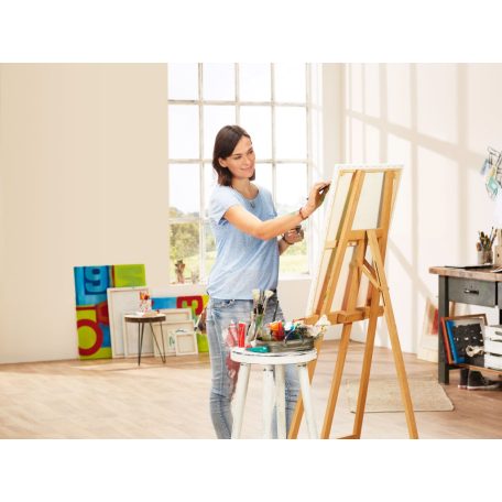 CreaBox Marabu 5 x 100 ml vízbázisú akril effektpaszta, modellező paszta, textúra paszta, kreatív barkácsoláshoz (finomhomok, fehér, ezüst metál, arany metál, kirstálytiszta)