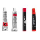 Crelando 174 részes prémium festőkoffer, festő- és rajzkészlet, 4 rekeszes elegáns fadobozban