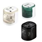 Tronic / Crelando HG-11266A elemes, elektromos hegyező, automata ceruzahegyező 6-8 mm / 9-12 mm grafit- és színes ceruzákhoz (Electric Pencil Sharpener)