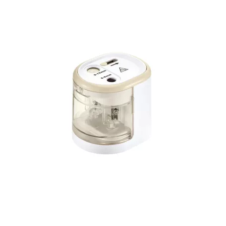 Tronic / Crelando HG-11266A elemes, elektromos hegyező, automata ceruzahegyező 6-8 mm / 9-12 mm grafit- és színes ceruzákhoz (Electric Pencil Sharpener)