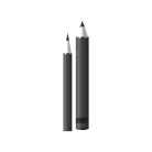 Tronic / Crelando HG-11266A elemes, elektromos hegyező, automata ceruzahegyező 6-8 mm / 9-12 mm grafit- és színes ceruzákhoz (Electric Pencil Sharpener)