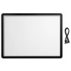   Crelando A3 17" LED Light Pad, világító rajztábla, 46 x 33 x 0.7 cm Extra Slim USB grafikus tábla LED megvilágítással, 6 fokozatú fényerővel (526721)