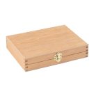 Crelando Charcoal Set 26 részes grafikai szénrajz, rajzszén készlet, fa tároló dobozban 