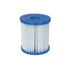   Bestway / Summer Waves DUO 2 db papírfilter, szűrőbetét, szűrőpatron vízforgatóhoz (szűrőkartus) 8 x 9 cm, dupla csomag