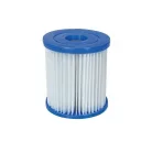Bestway / Summer Waves DUO 2 db papírfilter, szűrőbetét, szűrőpatron vízforgatóhoz (szűrőkartus) 8 x 9 cm, dupla csomag