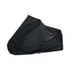 Crivit GR motorkerékpár takaróponyva, vízlepergető poliészter motor ponyva nagy rendszámablakkal 245 x 80 x 145 cm méretben, antracitszürke színben