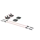 Crivit 391382 Multifunkciós edzőkészlet, 3 in 1 Fitnes Set, 3 az 1-ben fitnesz készlet: Fitness görgő + Push-up markolat + expander